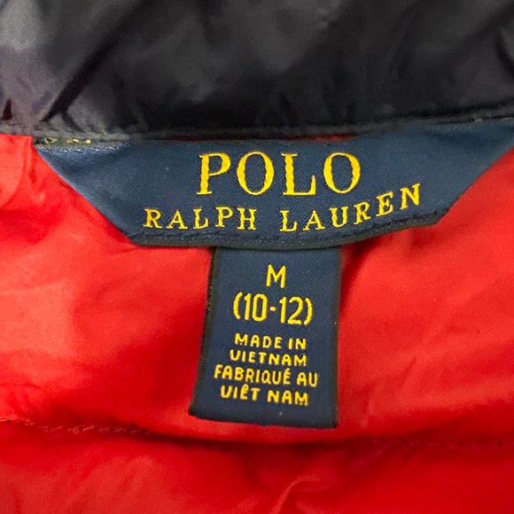 Ralph Lauren kids medium (10-12) packable jacket - Picture 5 of 6